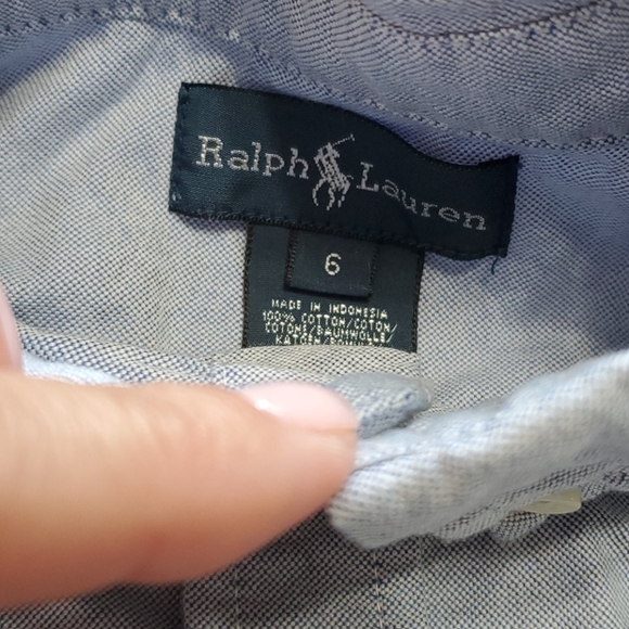 Boy's Polo Ralph Lauren button down shirt - Picture 3 of 3